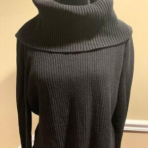 Black Turtleneck Sweater